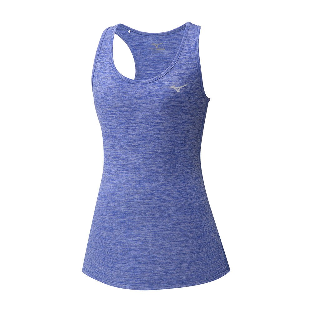 Damske Tank Top Mizuno Impulse Core Bezecke Modre Vypredaj MJOS04796
